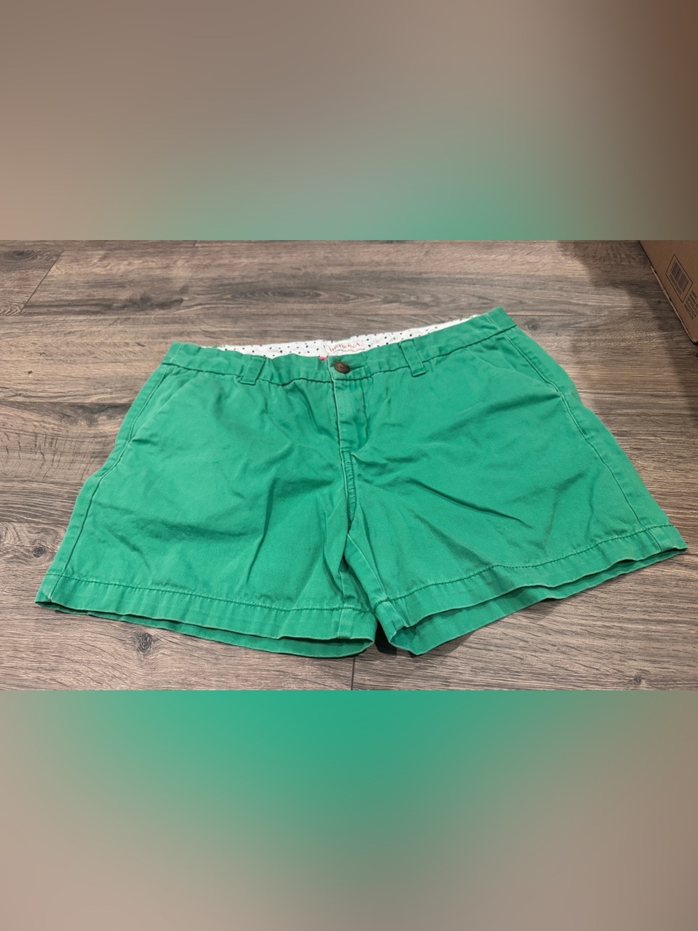 Merona Bright Green Women's Casual Shorts-8